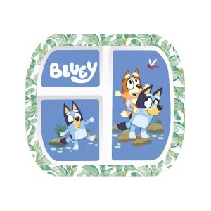 Plato infantil dividido de...