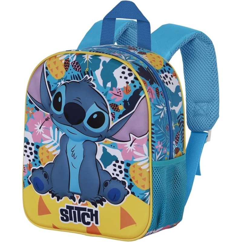 Mochila 3D Elite Disney Lilo y Stitch Colors 25 x 30 cm