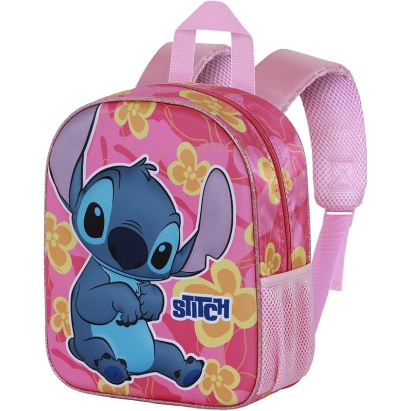 Mochila 3D Elite Disney Lilo y Stitch Cute 25 x 30 cm
