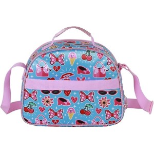 Bolsa Portamerienda 3D Unisex Kids Azul Minnie Mouse