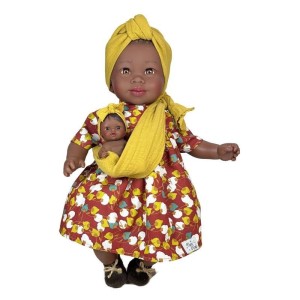 Nines María con Bebe Brown...