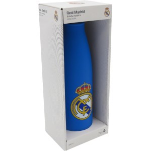 Botella Real Madrid Azul Rubberizada Doble Pared 550ml