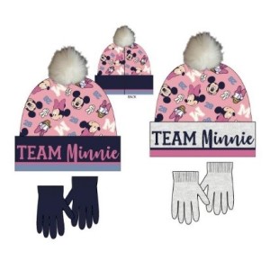 Set Gorro, Guantes Minnie...